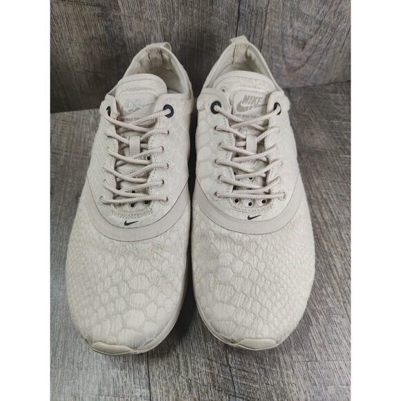 Nike Air Max Thea Ultra WMNS‎ Creamy Beige Oatmeal Sneakers Shoes Running Sz 8 - Picture 1 of 9